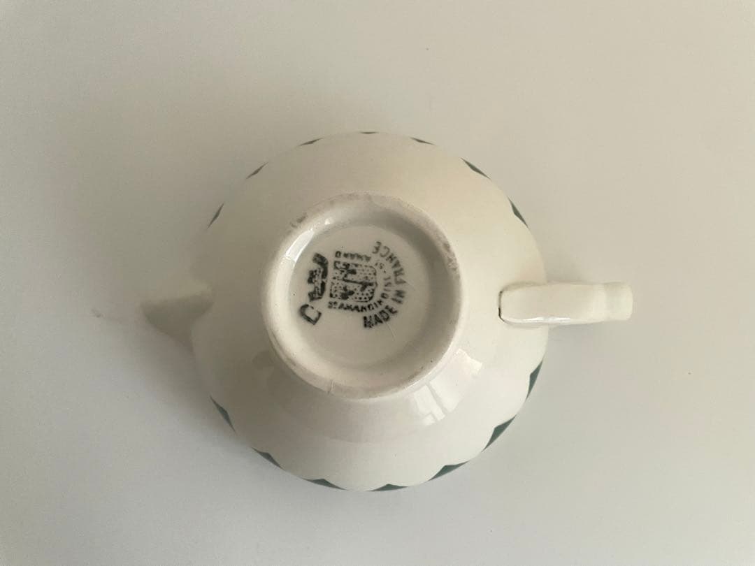 フランス　アンティーク 把手付きカップ