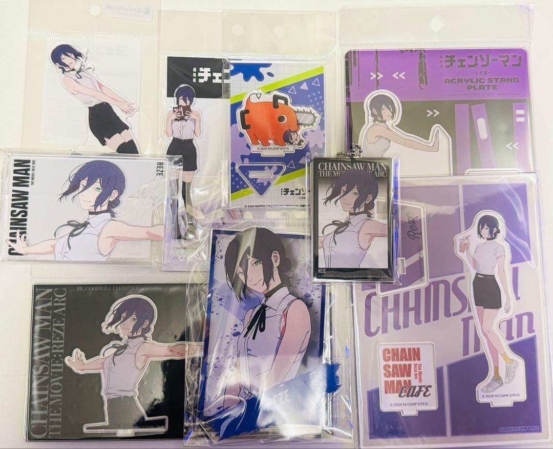 チェンソーマン レゼ　アクリルスタンド・グッズセット