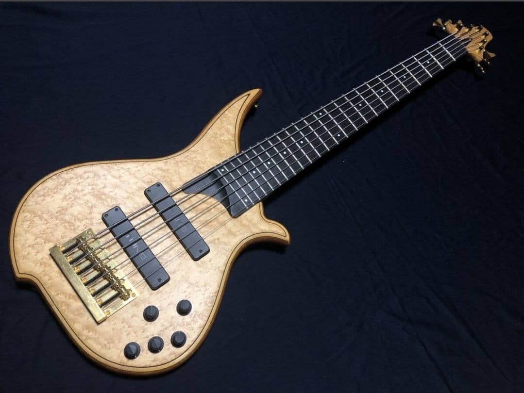 さらに値下げ！TWB-6Exotic Birdseye Maple６弦TUNE