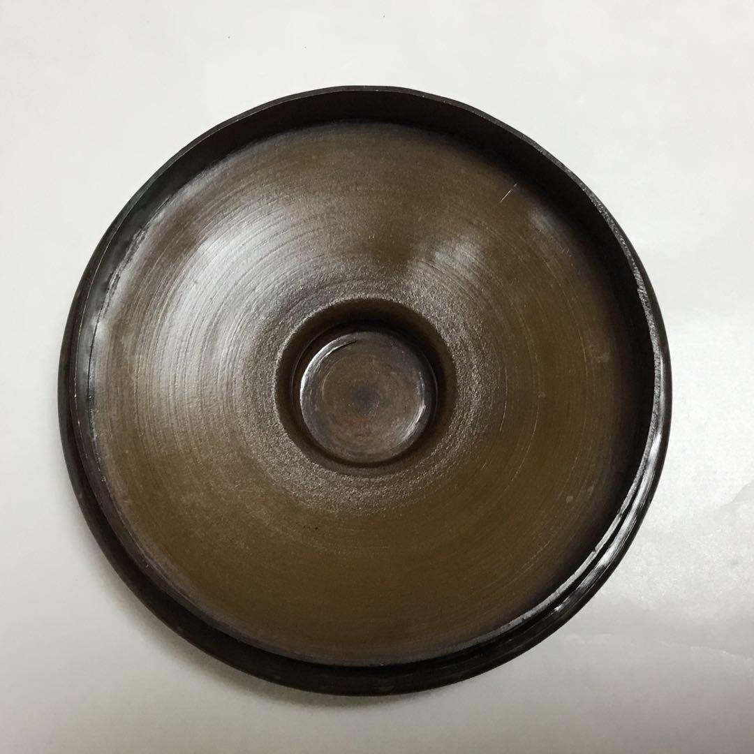 茶道具 古物品 割手水注 小 雷紋 箱なし