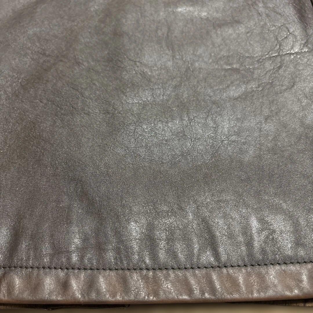 Sサイズ ハーレーダビッドソン　シングルライダースジャケット　ブラウン