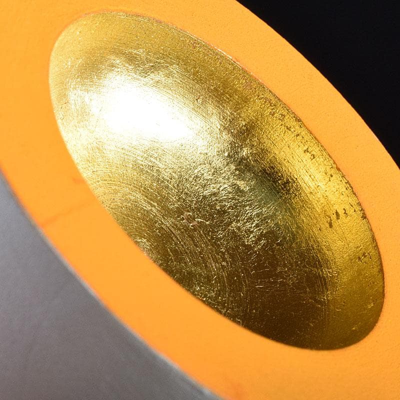 茶道具　東大寺古材　会田栄治・杉村和作　赤銅合子写　香合　共布共箱　MR9441