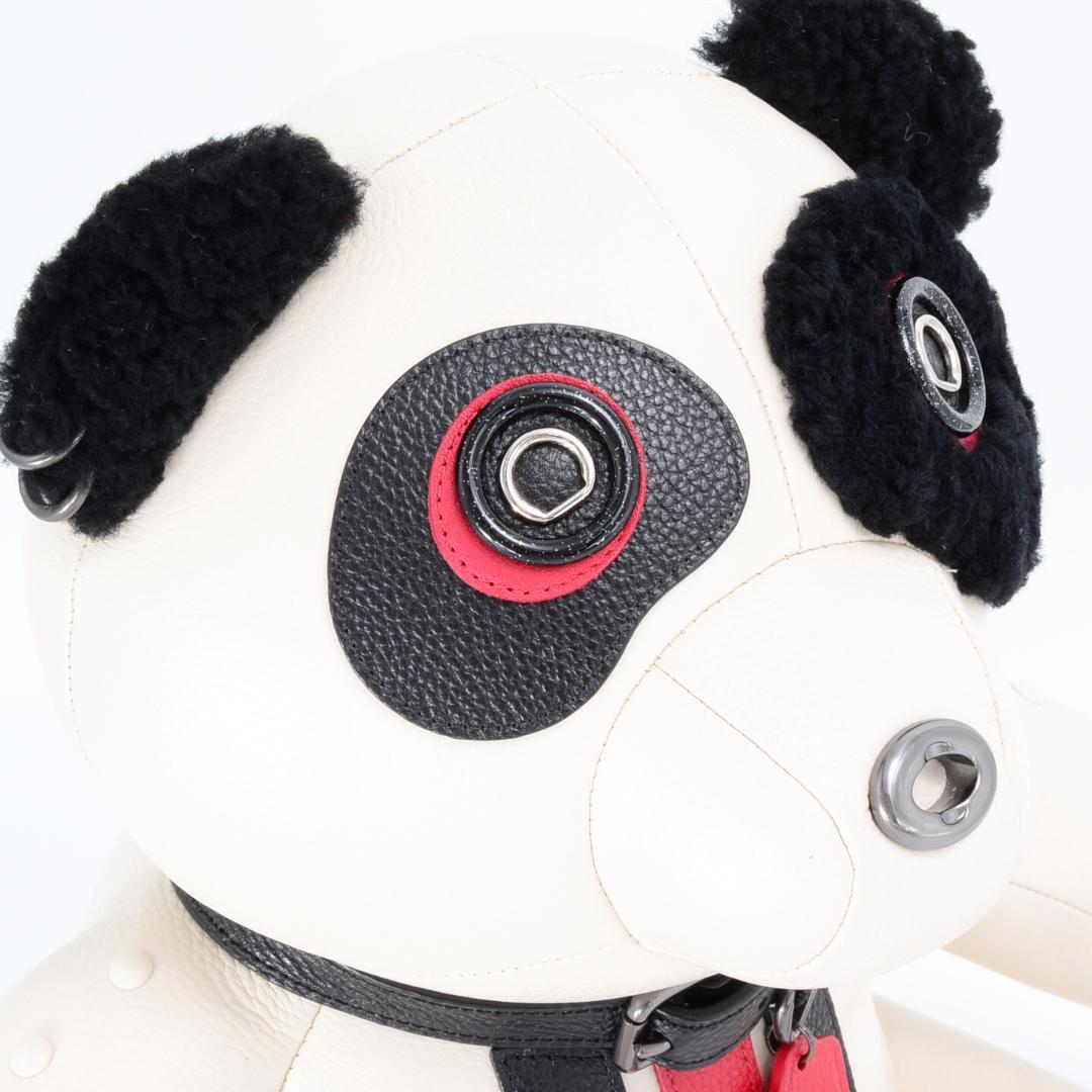 COACH コーチ ロッキー テディベア レザーぬいぐるみ