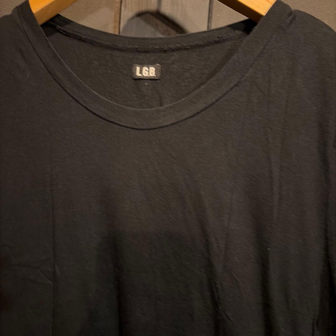 LGR ブラック Tシャツ サイズ4 名作クロス