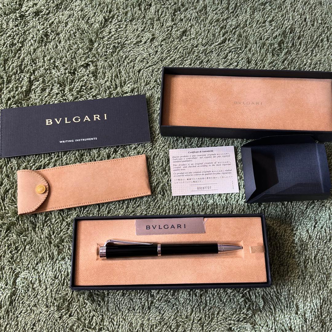 BVLGARI ボールペン 黒　ブルガリ　美品