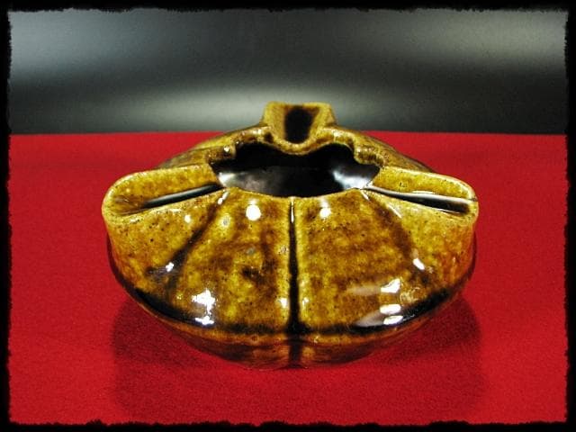 河井寛次郎 飴釉 民芸 民藝 e217