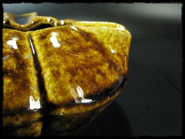 河井寛次郎 飴釉 民芸 民藝 e217