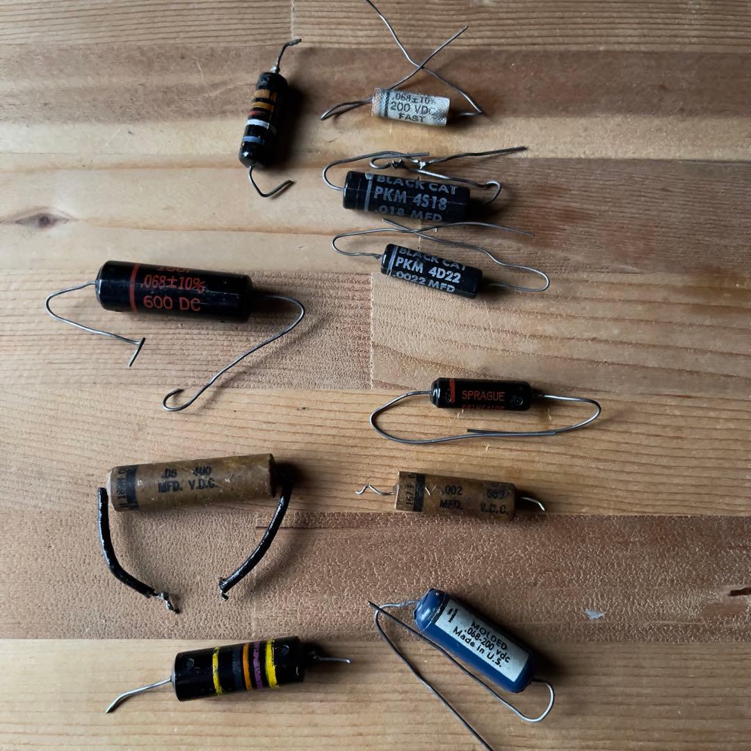 ギター用オールドコンデンサー10個セット