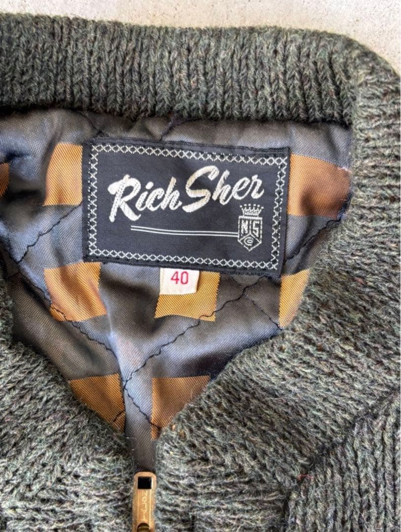 Rich Sher 50s 60s ウールジャケット ヴィンテージ