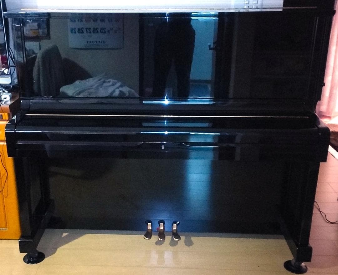 アップライトピアノ KAWAI NS-15 　椅子＋メトロノーム付属