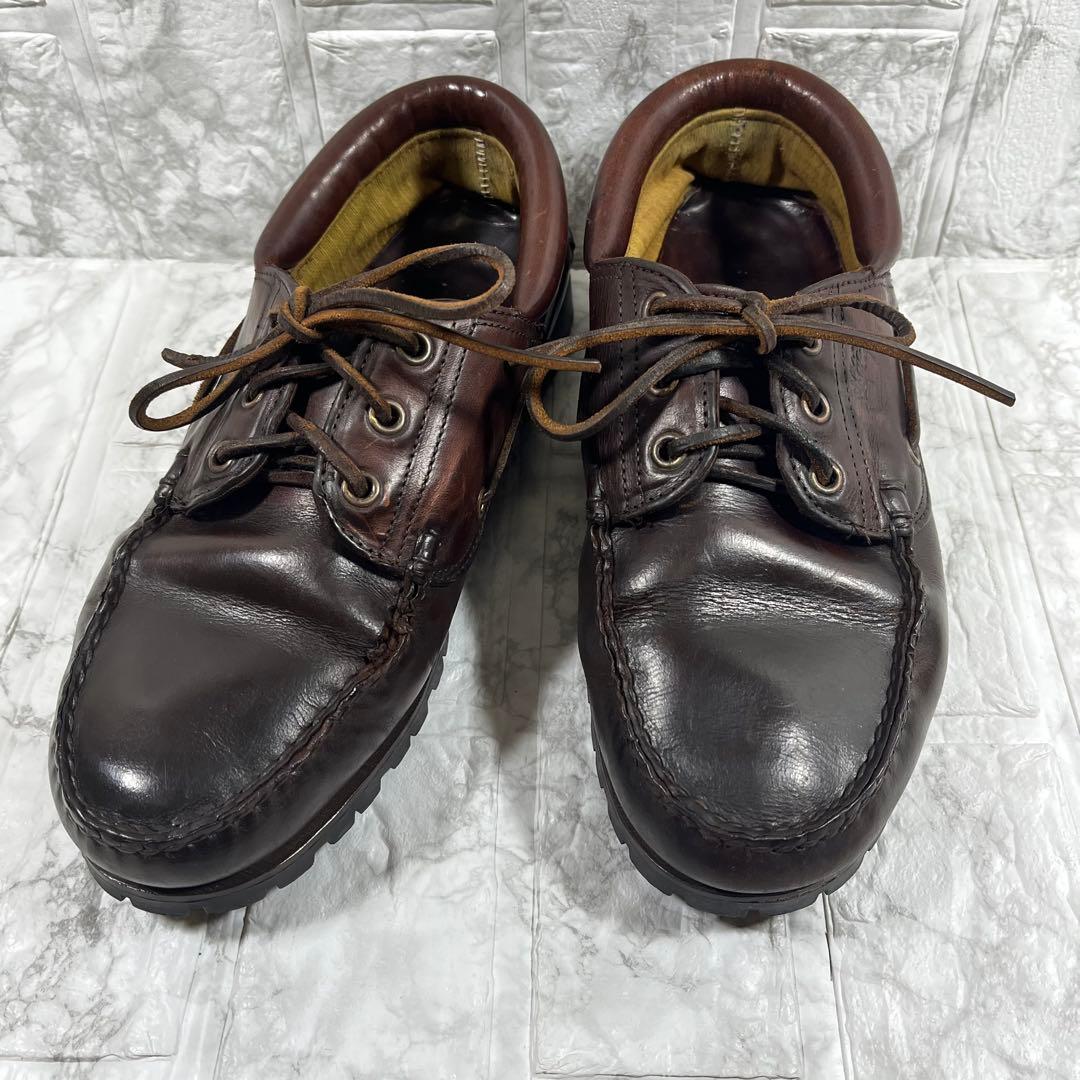 【美品】Timberland 3eye デッキシューズ　ビブラムソール　　25㎝