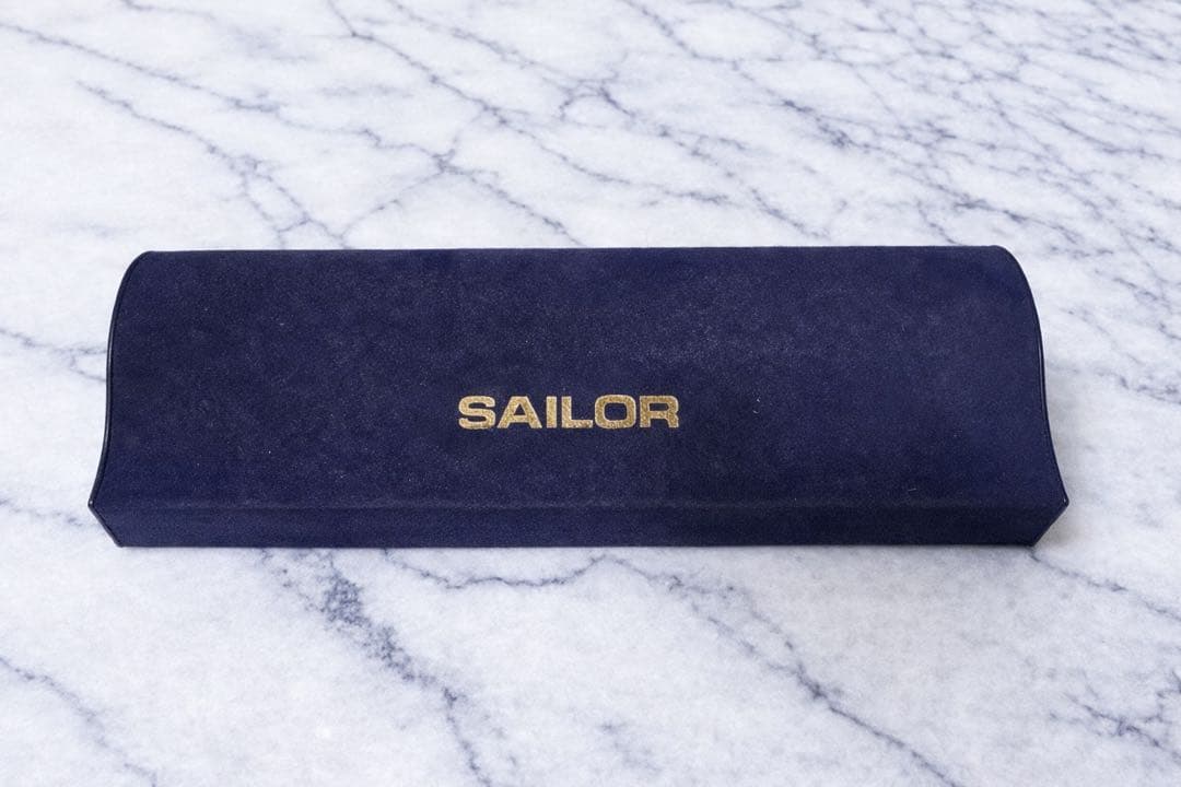 セーラー万年筆 プロフィットシリーズブラックゴールド 14Kペン先　箱説明書付き