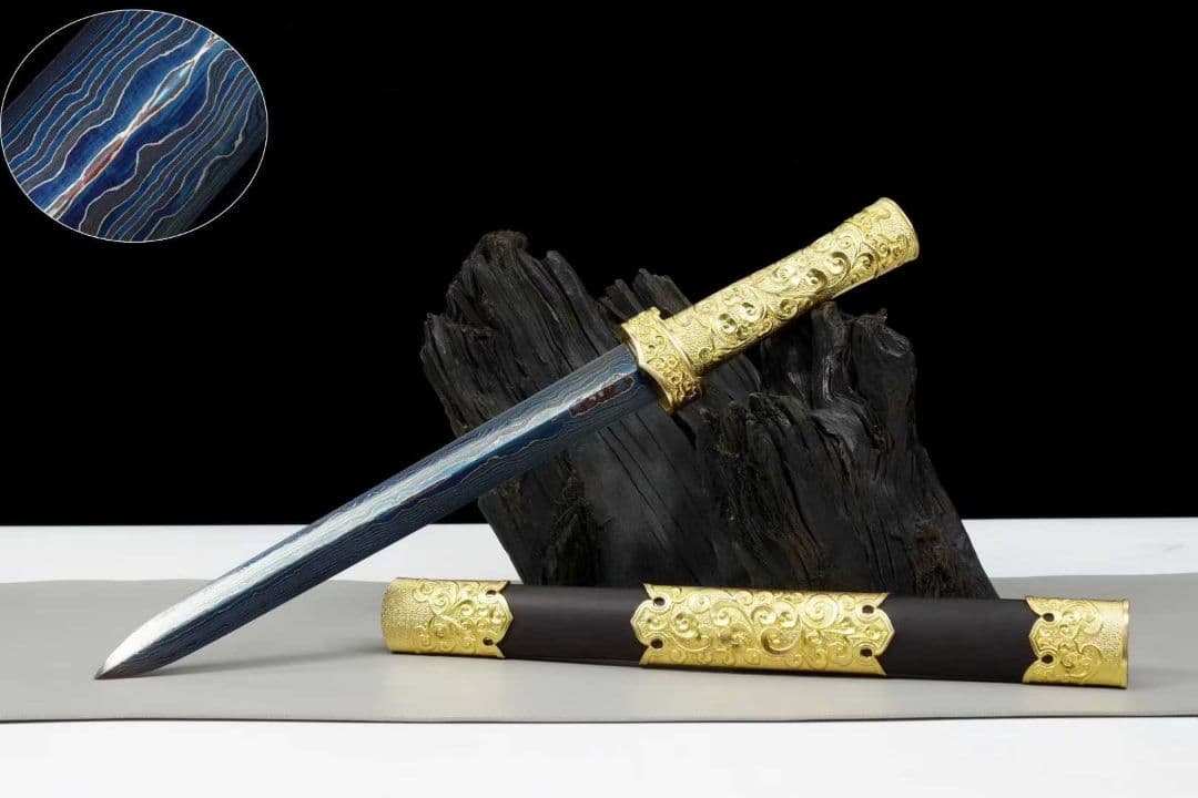 【砕け散る星】古兵器 刀装具 日本刀　模造刀 居合刀 武士道 鑑賞用 肋差 短刀