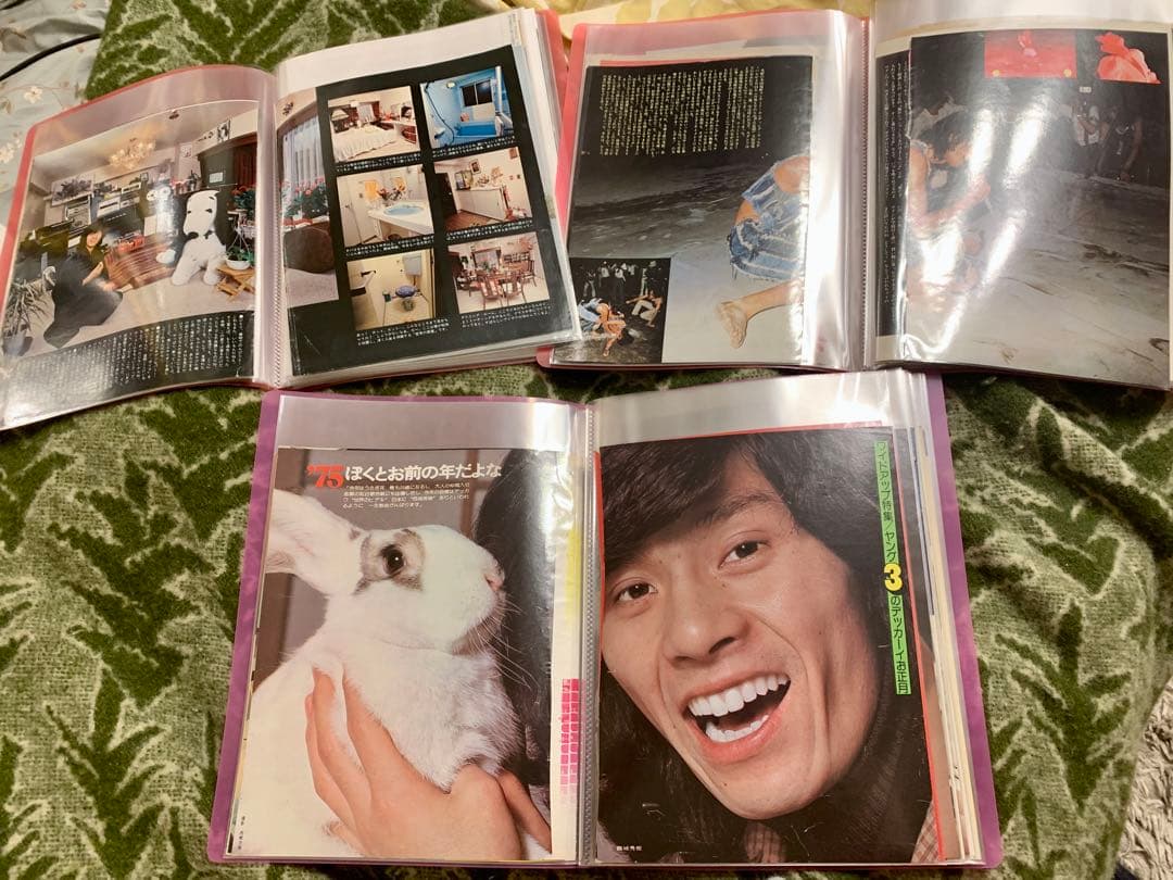 西城秀樹　★雑誌切り抜き250ページ〜300ページ★ファイル3冊★希少記事多数