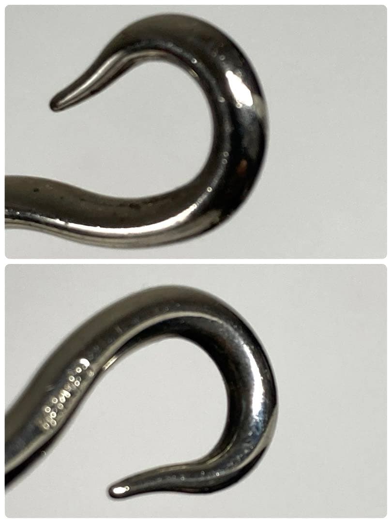 エルメス　ジャンボ　レザー　編み込み　シルバー　チョーカー　ブレスレット　箱付き