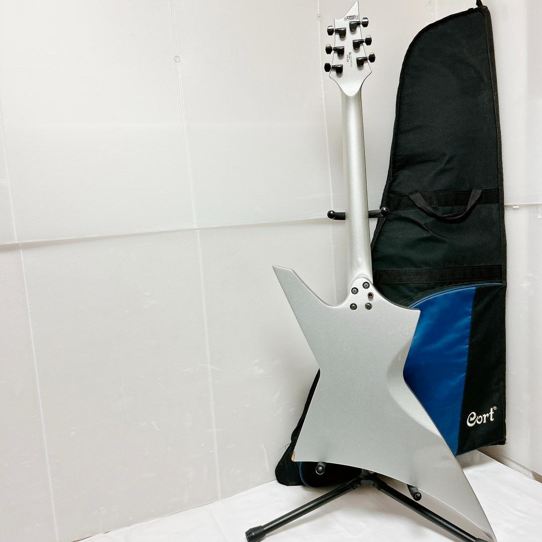 美品 Cort Explorer エクスプローラー VX-2X グレー