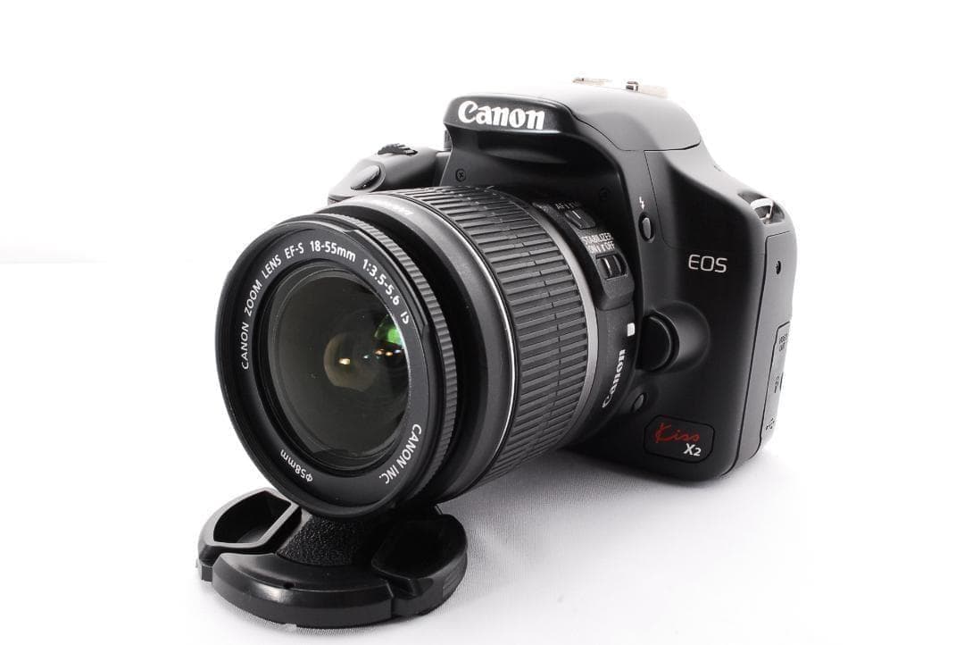 ✨Canon Kiss X2✨　レンズセット　手ぶれ補正あり　高画質　軽量