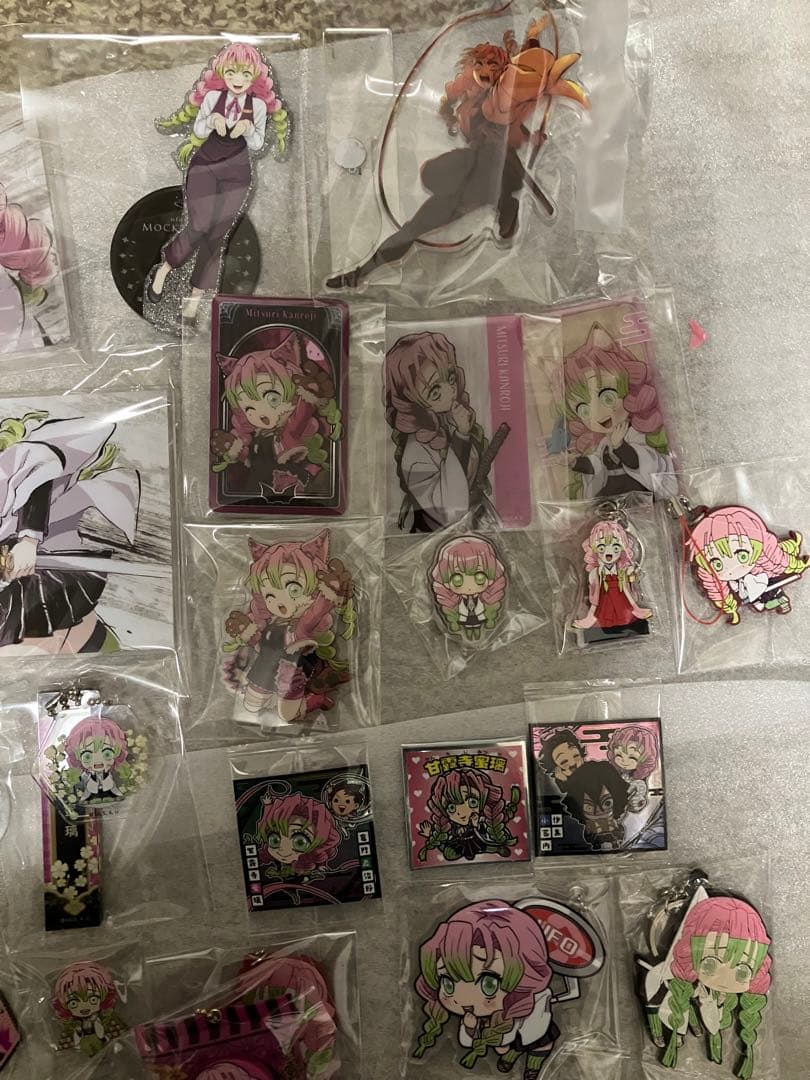 鬼滅の刃 甘露寺蜜璃 アクリルスタンド他合計31点セット