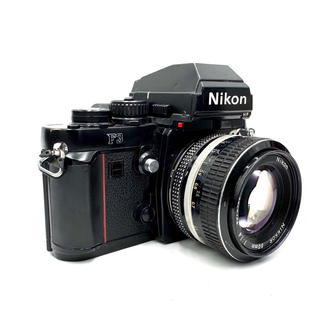 ❁完動品❁Nikon F3 HP 単焦点レンズ付き 50mm フィルムカメラ