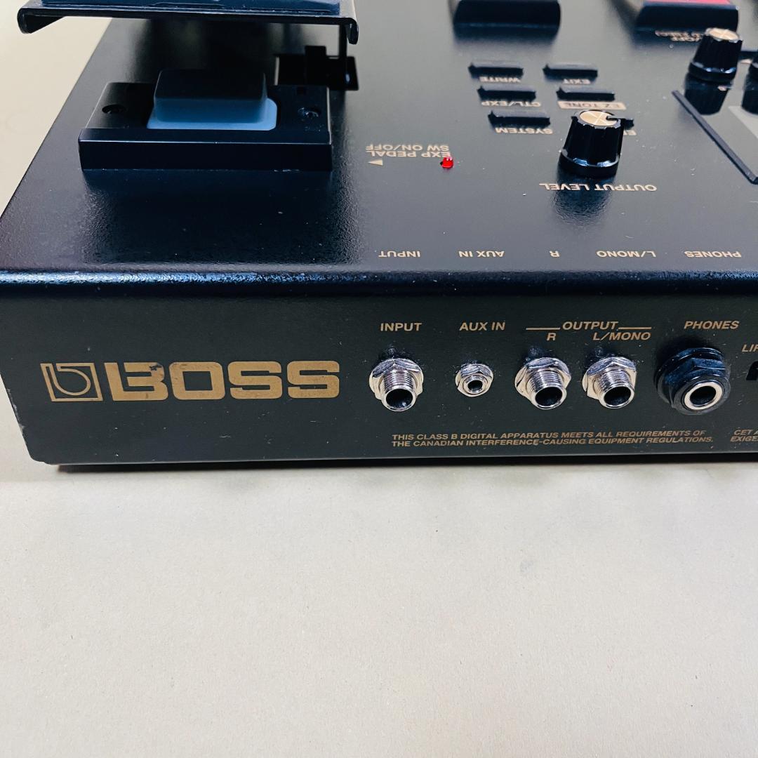 BOSS GT-100 ギターマルチエフェクター 電源アダプター 箱 説明書付属