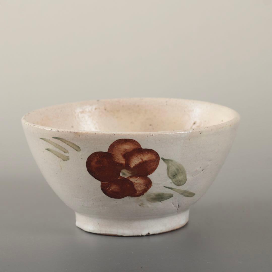 色絵 茶碗 古美術 古道具 茶道具 茶席 アンティーク