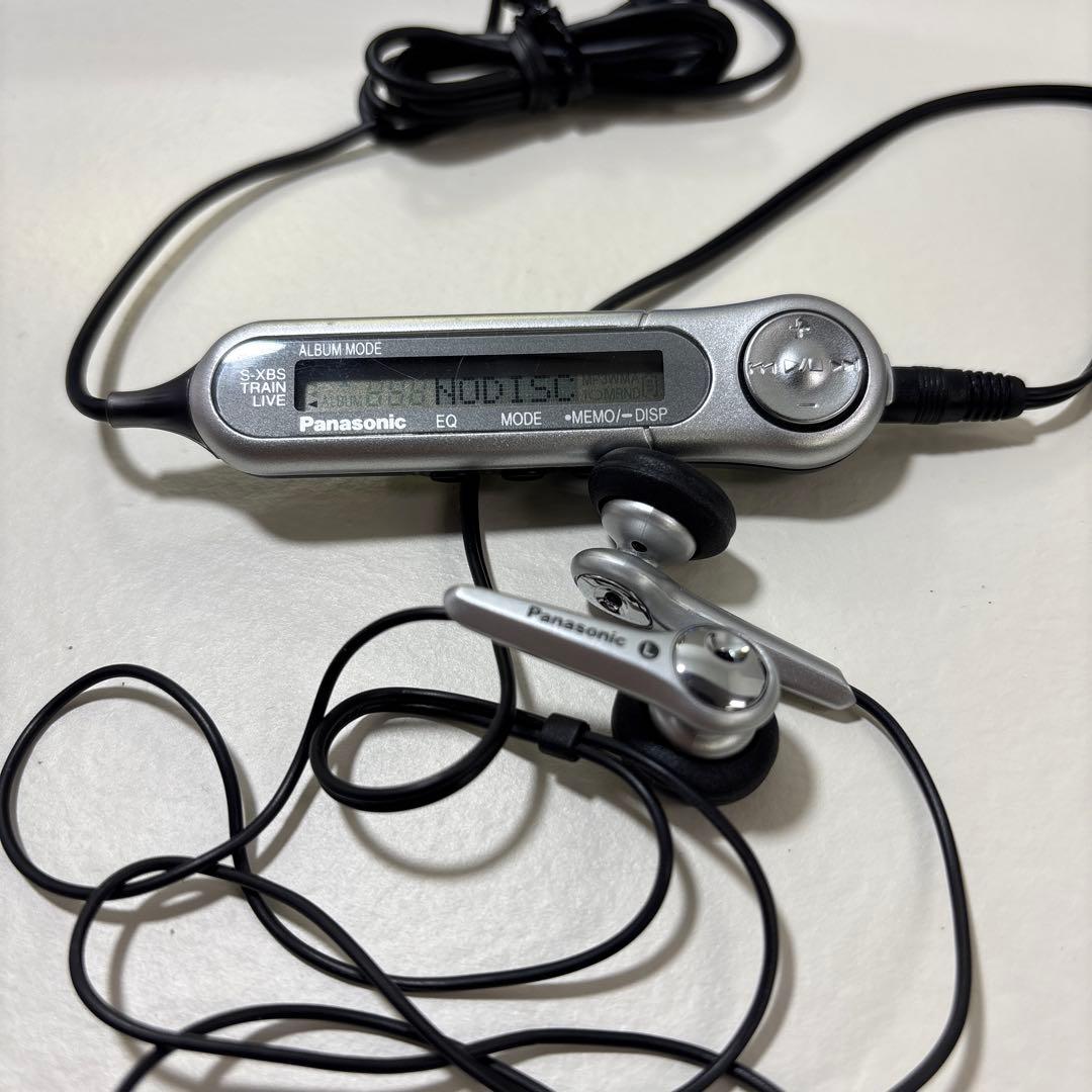 【動作品】Panasonic SL-J900 ポータブルCDプレーヤー ゴールド