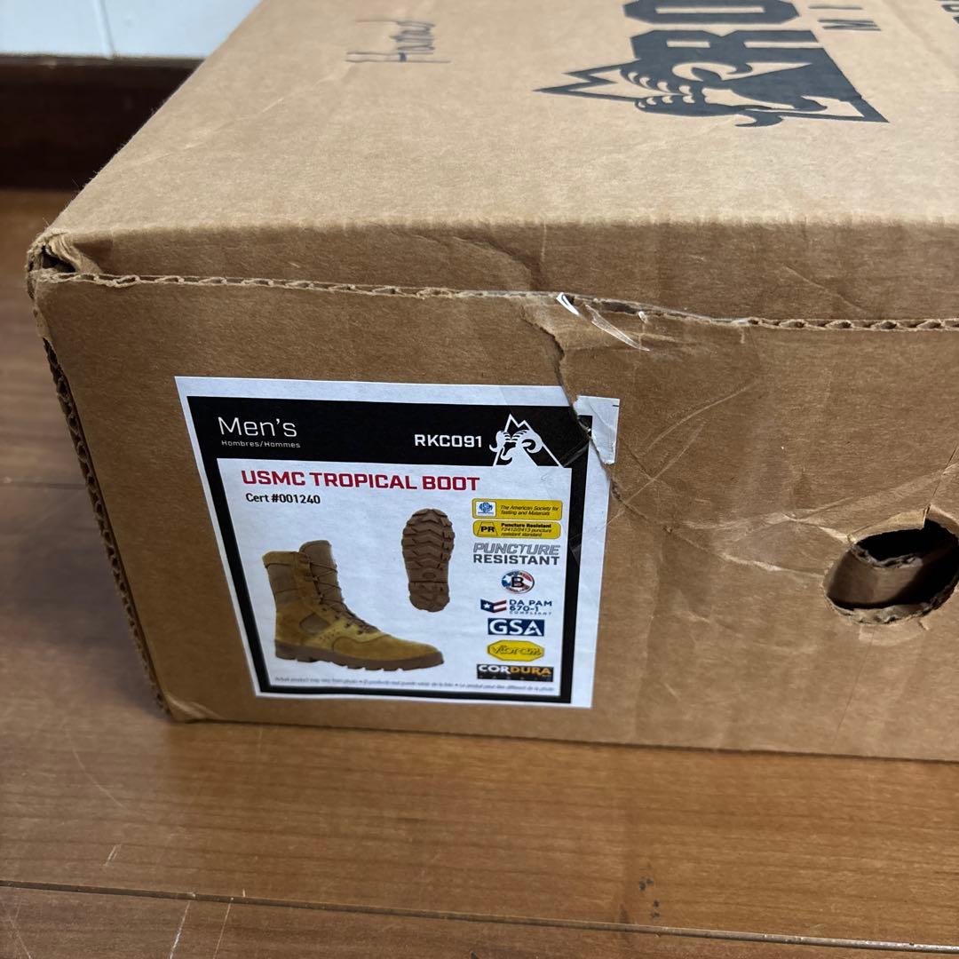 未使用　米軍実物　ROCKY USMC TROPICALBOOT 29.5cm⑤