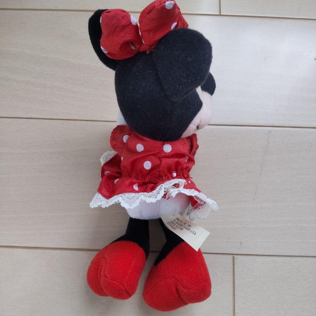 ミッキー ミニー ぬいぐるみバンド クリップ レア
