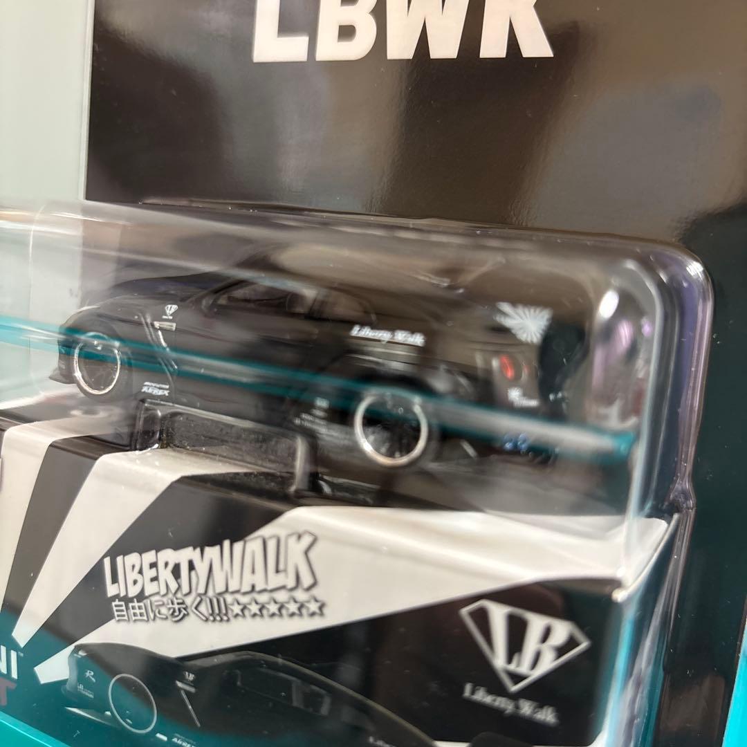 MINIGT NISSAN GT-R マットブラック　LBWK