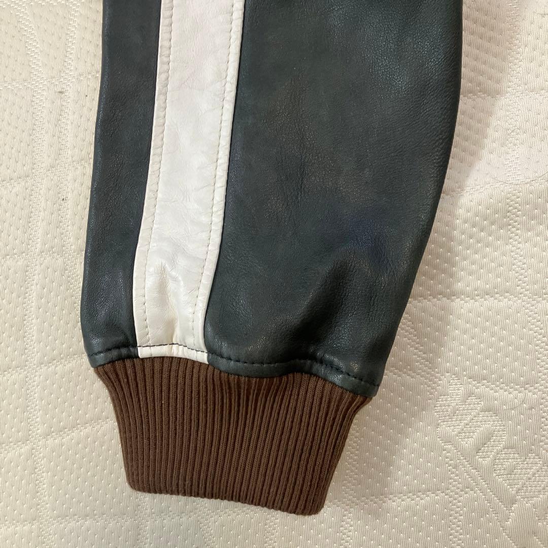 ディーゼル　DIESEL ライダースジャケット　シープレザー　羊皮　メンズ　Ｍ