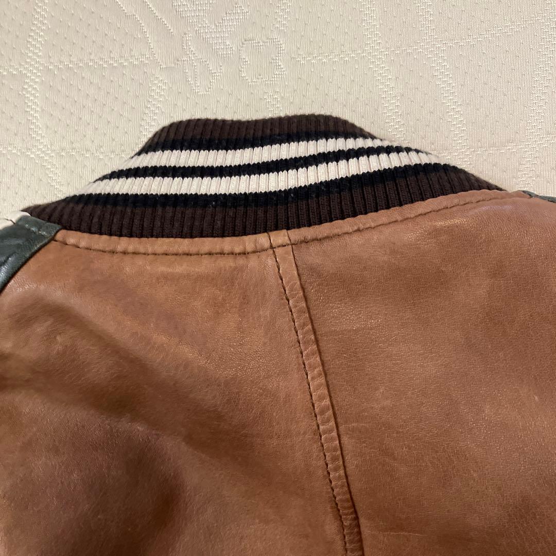 ディーゼル　DIESEL ライダースジャケット　シープレザー　羊皮　メンズ　Ｍ