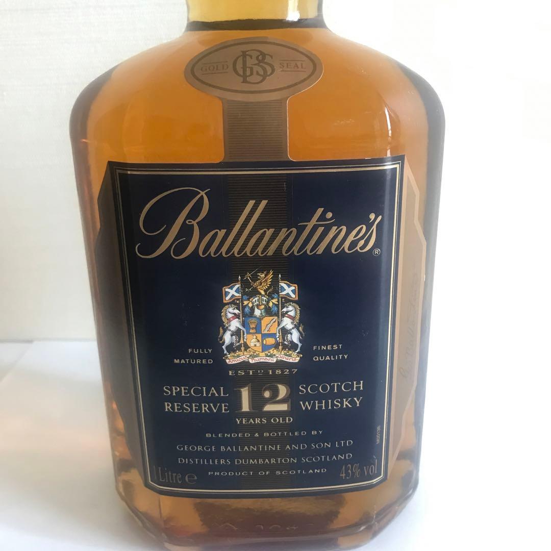 ウイスキー Ballantine's 12Years Old ScotchWhisky 1L
