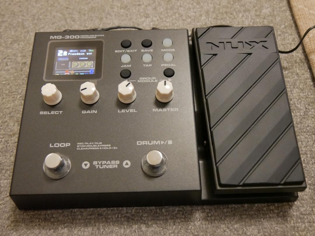 【動作確認済・美品】NUX MG-300 エフェクター