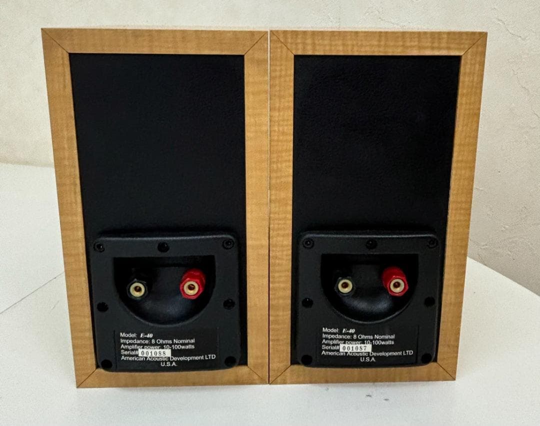 aad E-40 密閉型　ブックシェルフ　スピーカー