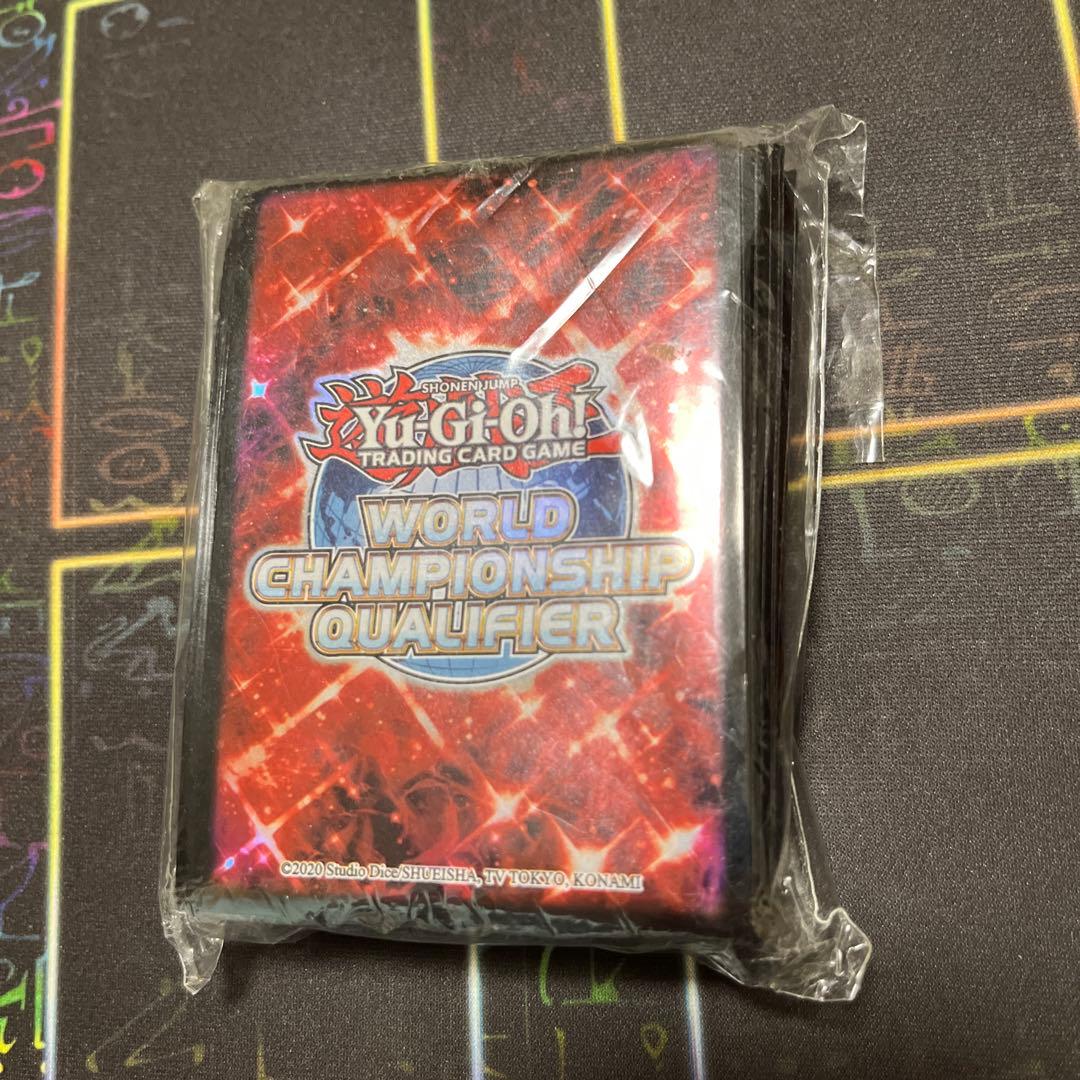 遊戯王 WCQ 2023 赤 スリーブ 未開封