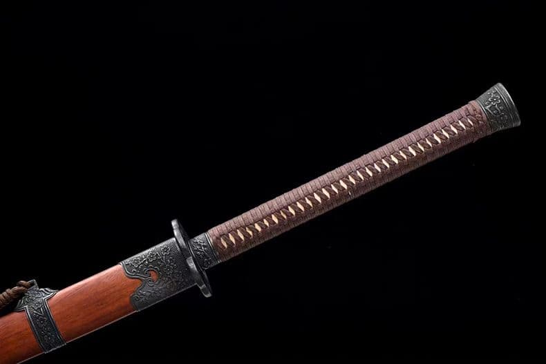 【雁翎刀】 繍春刀 牛尾刀 苗刀 手鍛造打 鋼刀 冷兵器 古兵器 武具 刀装具