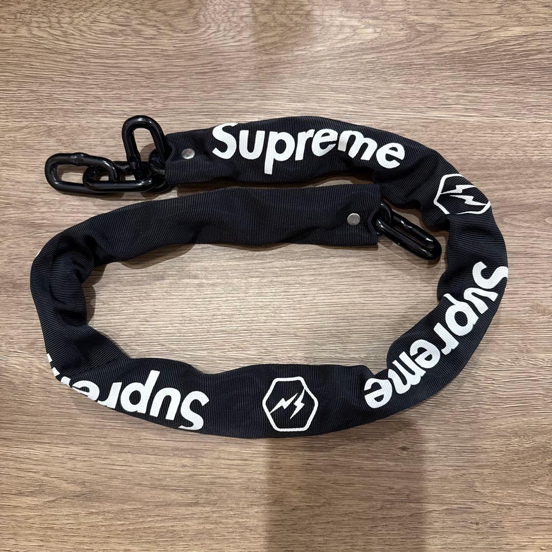Supreme×fragment チェーン 黒　シュプリーム　フラグメント