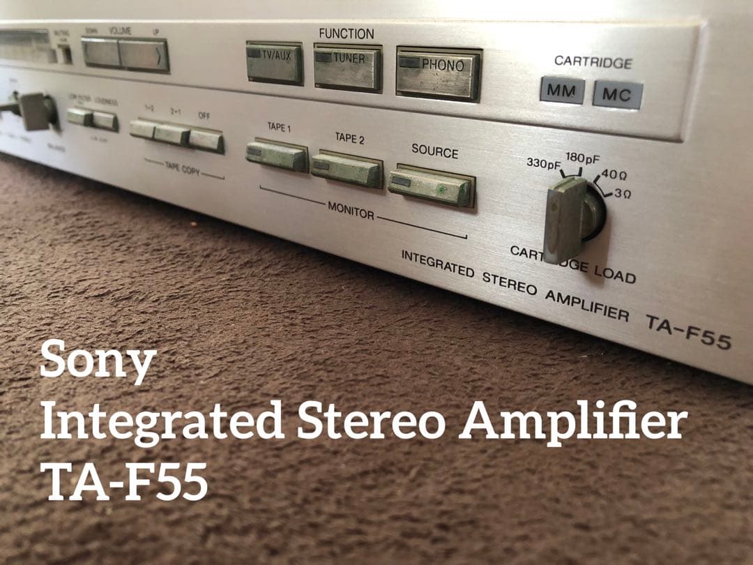 更に値下げしました！SONY TA-F55 プリメインアンプ 動作確認済み