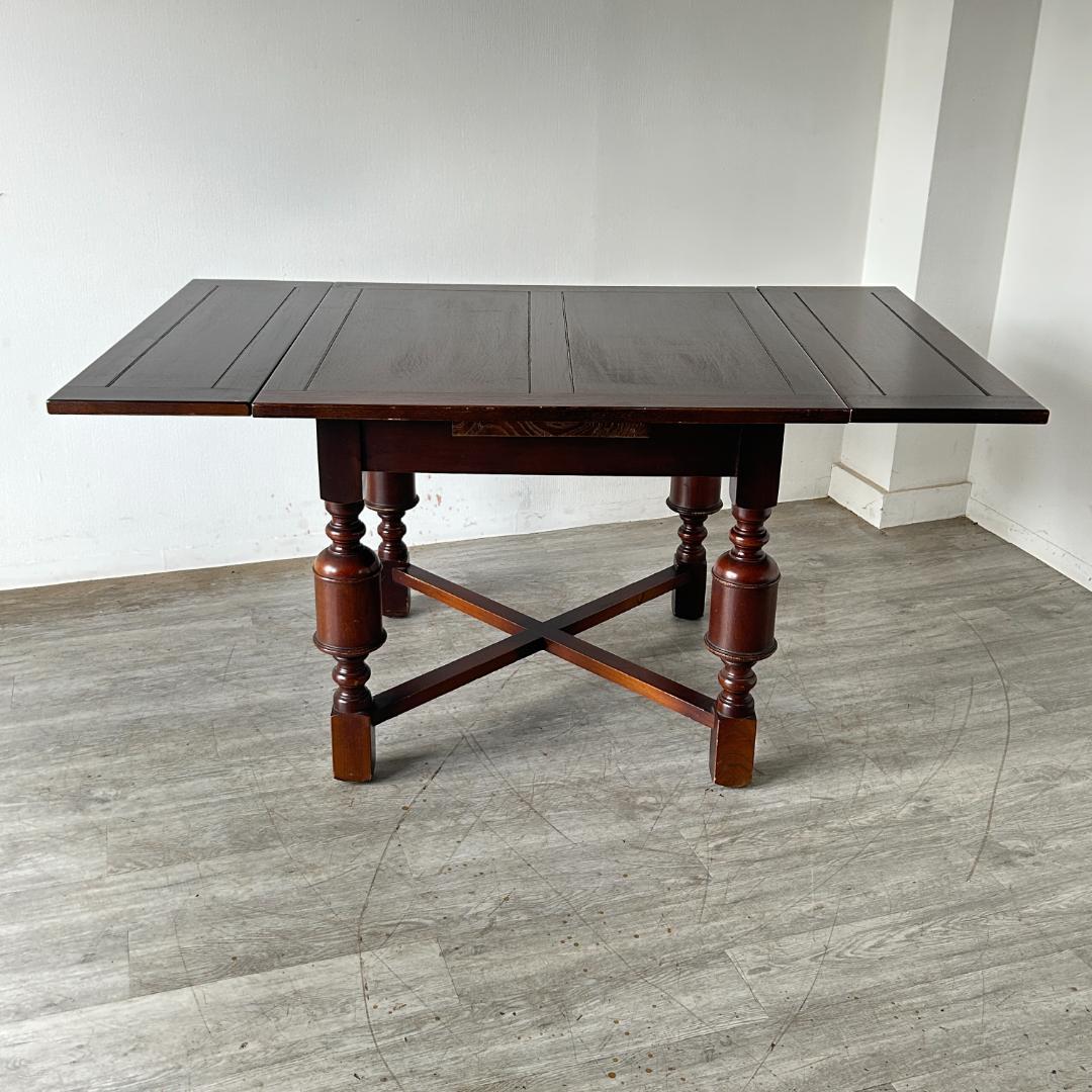 イギリス アンティーク家具 ドローリーフテーブル 1930年頃 807A