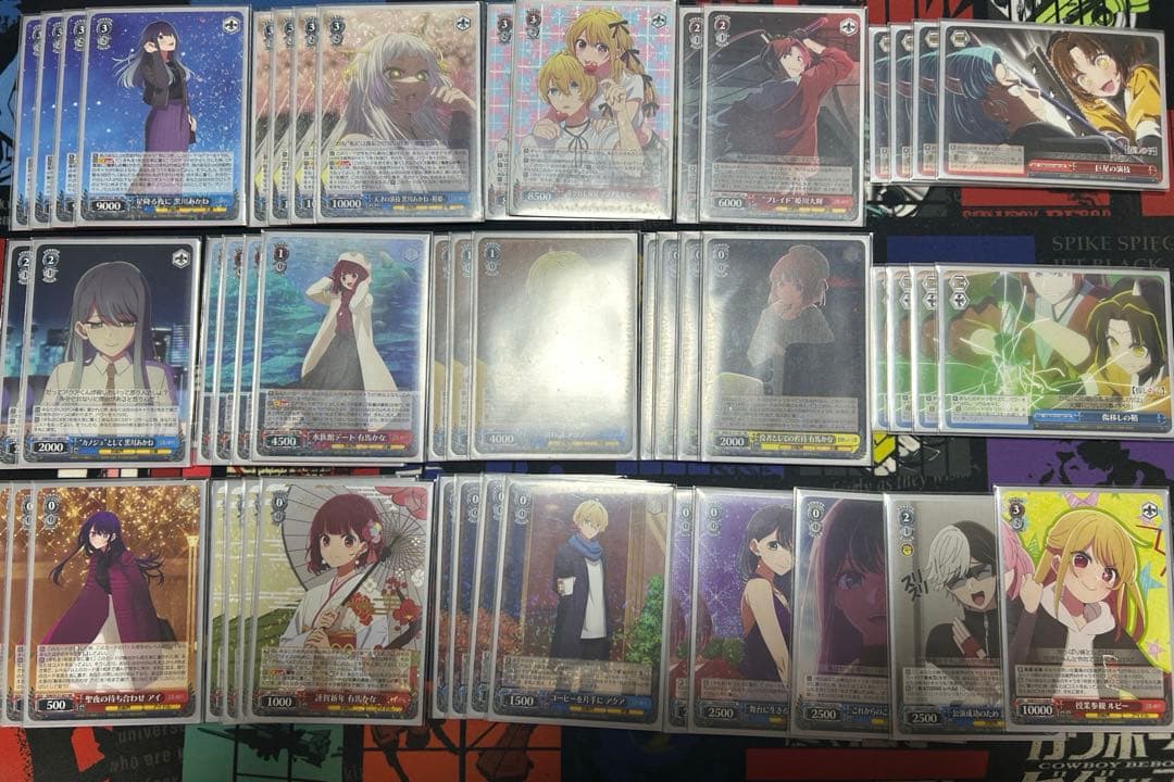 ヴァイスシュヴァルツ　デッキ　推しの子扉門＋パーツ多数