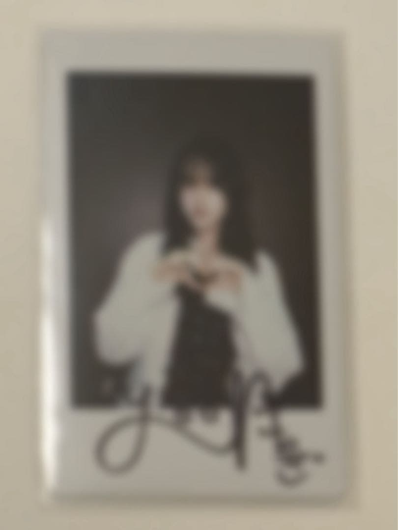 STAYC ユン 直筆サイン入りチェキ ポラロイド