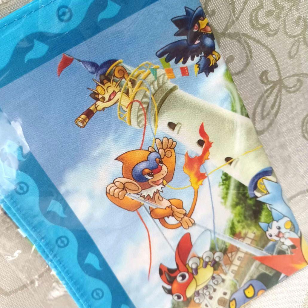 極希少　ポケモン ハンカチ　海の街で追いかけっこ　ポケモンセンター　2009年