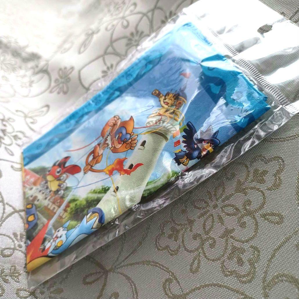 極希少　ポケモン ハンカチ　海の街で追いかけっこ　ポケモンセンター　2009年