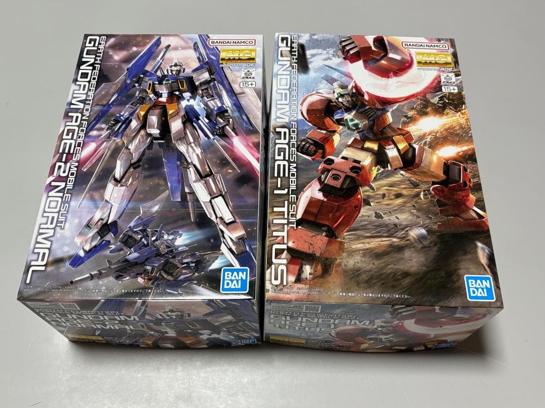 【MG2点セット】AGE-2 NORMAL AGE-1 TITUS