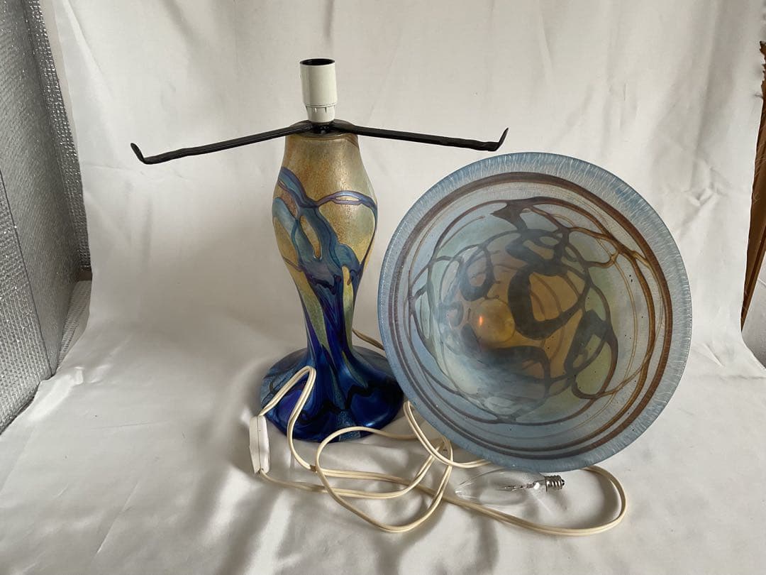 「ミシェル ルゾロ(1949~仏)」1990年作「テーブルランプ」