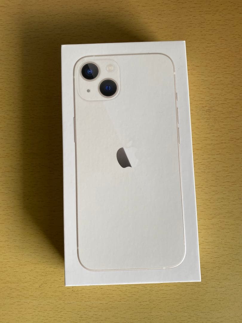 Apple iPhone 13 128GB スターライト 海外シンガポール 新同