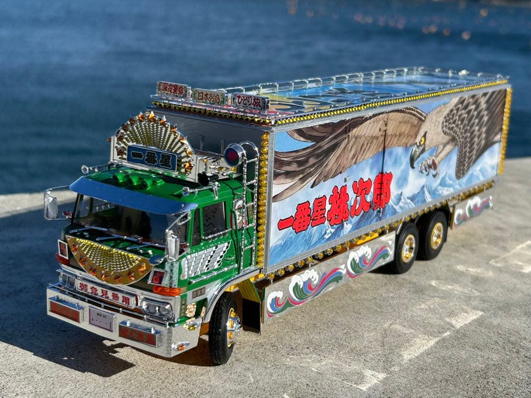 トラック野郎一番星度胸一番星デコトラプラモデルバリューデコトラ