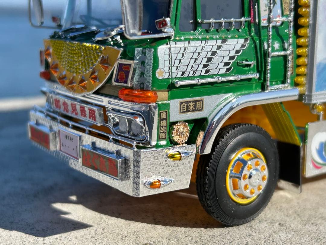 トラック野郎一番星度胸一番星デコトラプラモデルバリューデコトラ