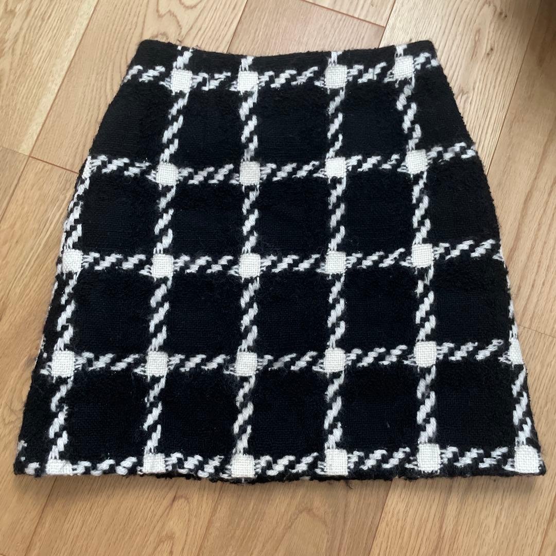 シェリエ sheller スカート　チェック