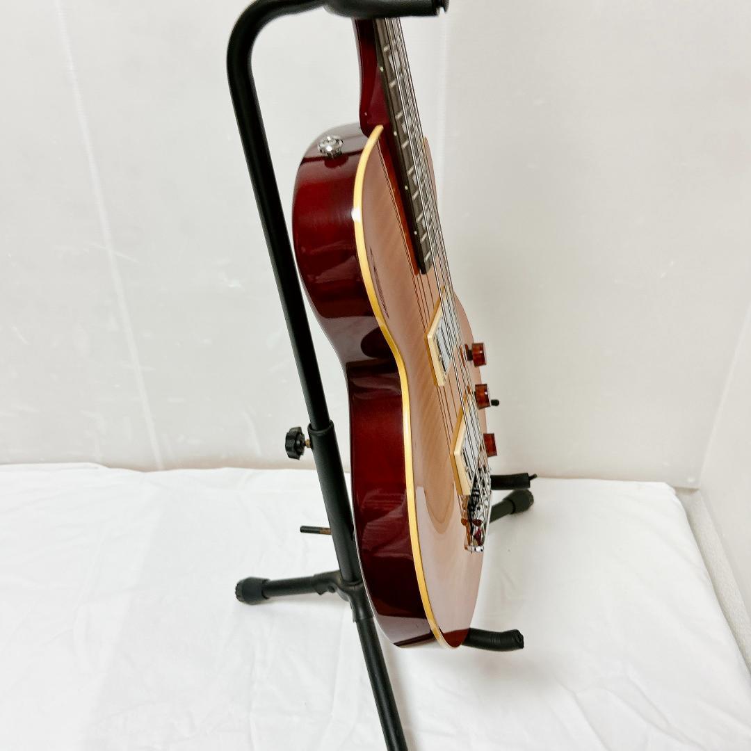 美品 GrassRoots グラスルーツ レスポールベース サンバースト